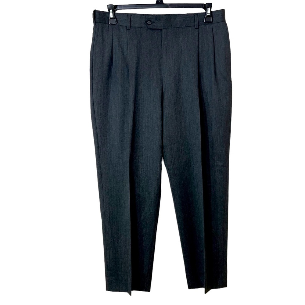AUSTIN REED MENS 100% WOOL SLACKS, SIZE 34” WAIST HAS A TWO INCH STRECH B☑️